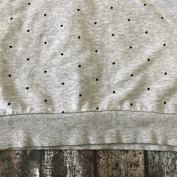 H&M Divided Gray Polkadot Sweatshirt - Picture 5 of 10